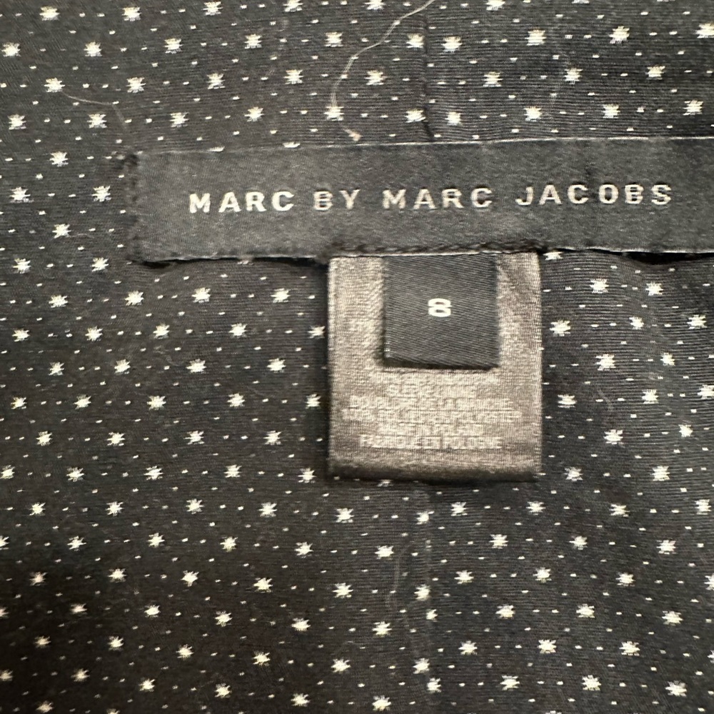 Marc By Marc Jacobs Taupe Pea Coat with Gold Buttons - Picture 6 of 6